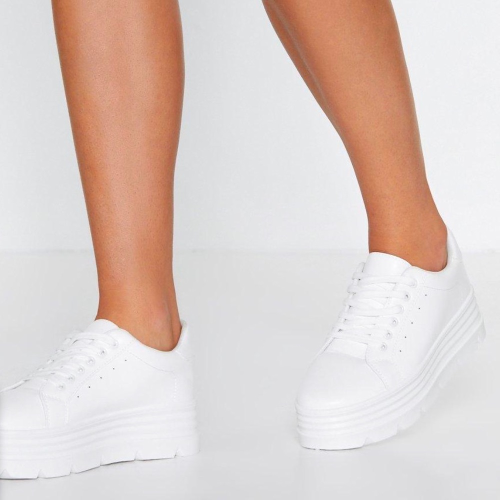 Nasty Gal platform sneakers
